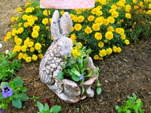 Bunny planter.
